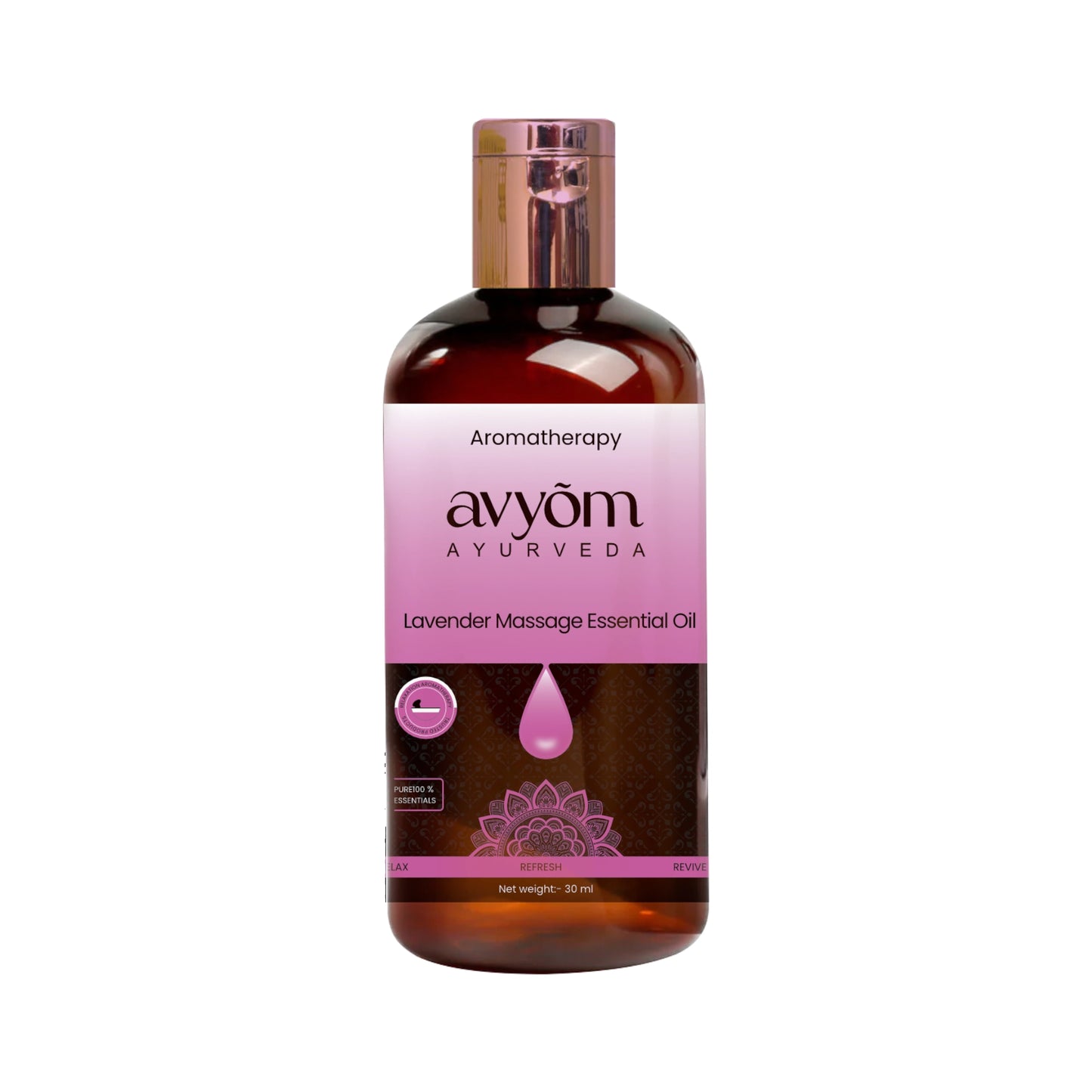 Aromatherapy Lavender Massage Oil